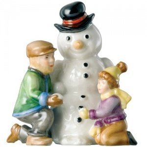 Hutschenreuther Lichterdorf Figur -Schne