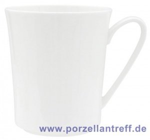 Hutschenreuther Luna weiss Becher mit He