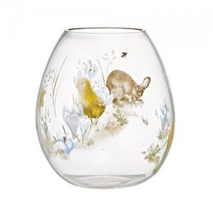 Hutschenreuther Osterfrühstück Glas Vase