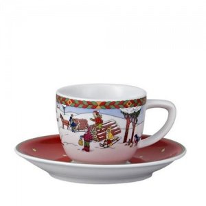 Hutschenreuther Weihnachten 2010 Espress