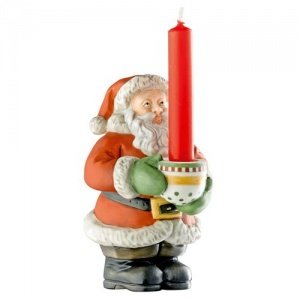 Hutschenreuther Weihnachtsmann Leuchter 