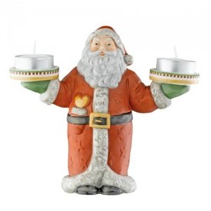 Hutschenreuther Weihnachtsmann Leuchter 
