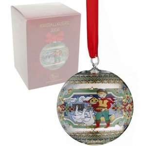 Hutschenreuther Weihnachtsmarkt Glaskuge