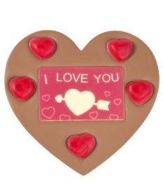 "I LOVE YOU" - Vollmilchschoko