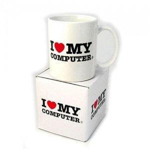 I Love My Computer Mug