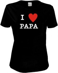 I Love Papa Tshirt - DER Liebesbeweis an jeden Vater 
