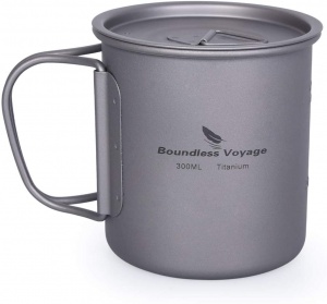 iBasingo Titan Tasse Camping Becher mit 