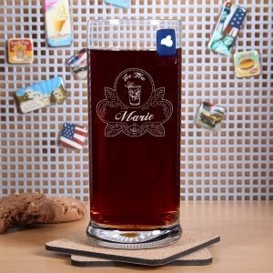 Ice Tea Trinkglas von Leonardo mit Wunsc