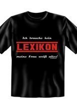 Ich brauche kein Lexikon,...