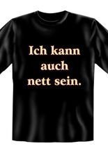 Ich kann auch nett sein!