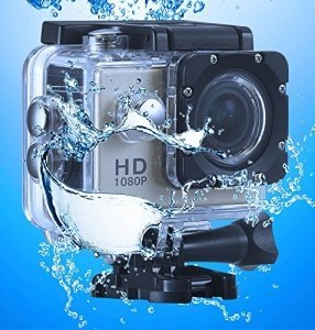 icefox® FHD Unterwasser-Action-Kamera, 12MP, 1080P, wasserdichte HD-Kamera mit 170° Weitwinkel, 1,