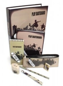 Schulset Play Skateboard