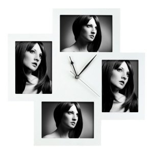 Ihre 4-Fotos-Wanduhr