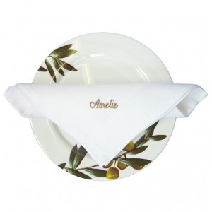 Ihre individuell bestickte Serviette