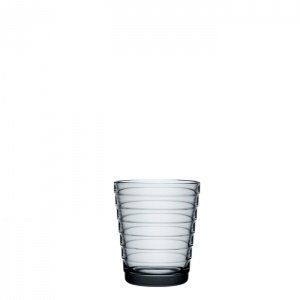 Iittala Aino Aalto Glas-Becher Grau 2er 
