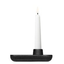 Iittala - Allas Kerzenständer, Gusseisern, rechteckig, 125x90mm