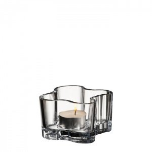 Iittala Alvar Aalto Teelichthalter Klar