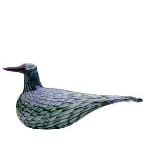 Iittala Glasvogel LAPPENTAUCHER grün-bla
