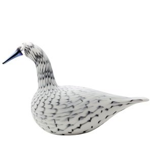 Iittala Glasvogel SINGSCHWAN grau