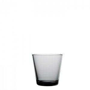 Iittala Kartio Glas-Becher Grau 2er Set