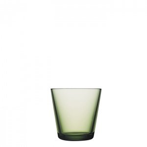 Iittala Kartio Glas-Becher Tannengrün 2e