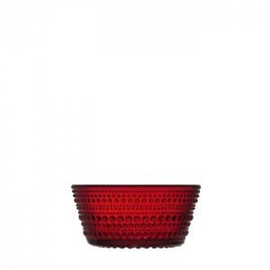 Iittala Kastehelmi Schale Rot 23 cl