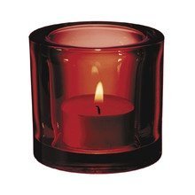 Iittala - Kivi Teelichthalter, rot
