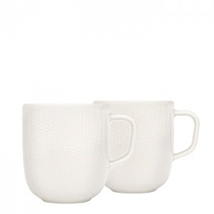 Iittala Sarjaton Becher Letti Weiß 2er S