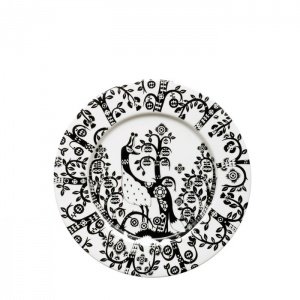 Iittala Taika Schwarz Teller flach 22 cm