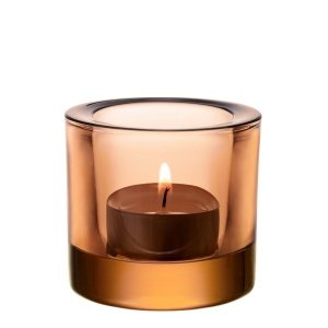 Iittala Teelichthalter KIVI riobraun 6cm
