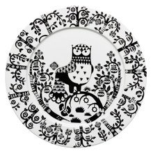 iittala - Taika Teller flach, schwarz, Ø