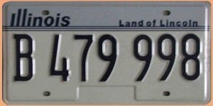 Illinois Auto9kennzeichen