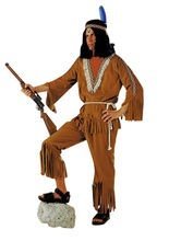 Indianer Krieger Häuptling Anzug Herrenk