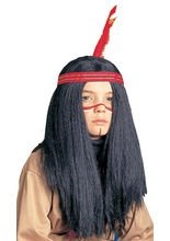 Indianer Perücke für Kinder