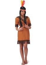Indianer Squaw Kostüm