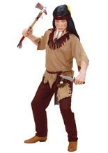 Indianer Wildwest Kinderkostüm hellbraun