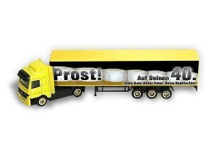 Individueller Minitruck zum Geburtstag m