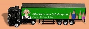 Individueller Minitruck zum Schulanfang 