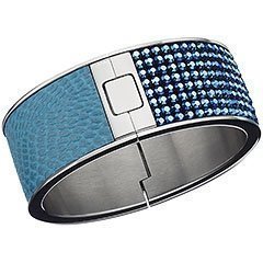 Intervalle Wide Snake Pattern Armreif