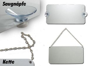 individuelle Schilder mit eigenem Spruch