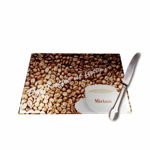 individuelles Frühstücksbrettchen *Kaffe