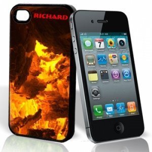 individuelles iPhone®- Cover 4/ 4S Feuer