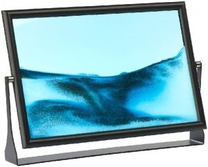infactory Sandbild "Blue Ocean" 30,5 x 20cm
