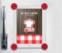 iPad Halte-Magnete 4er Set