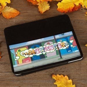 iPad Hülle mit Wunschname *Grafitti*