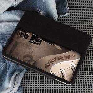 iPad-Schutzhülle mit rockigem Motiv und 