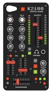 iPhone 4 Hülle Audio Mixer