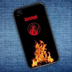 iPhone 4(s) Schutzhülle für Feuerwehrmän