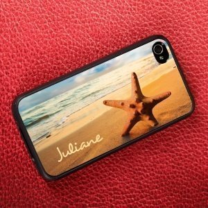 iPhone 4(s) Schutzhülle mit Strandmotiv
