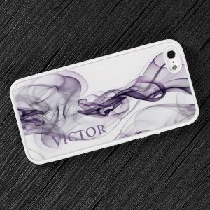 iPhone 5 Cover in coolem Rauch-Style